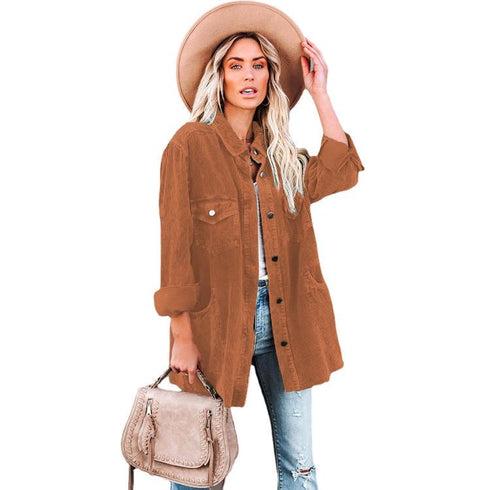 Women's Fall/Winter Shirt Coat