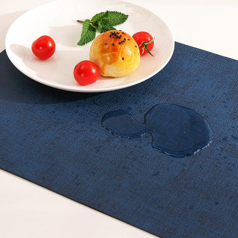 Rectangular Heat Insulation Table Mat Restaurant Hotel Western Mat Waterproof Plate Mat