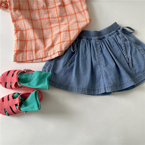 Thin Denim Skirt Pants Baby Exotic Pants