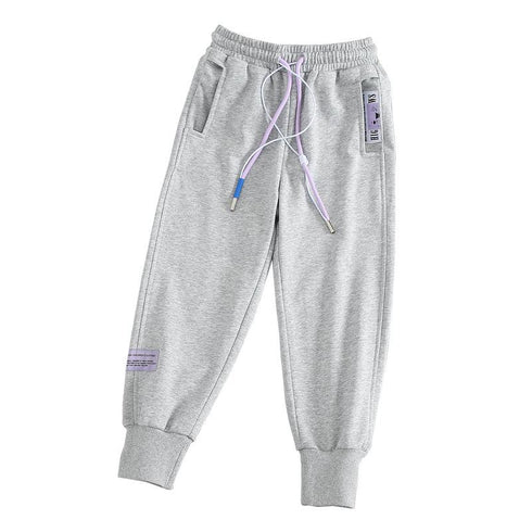 Girls' Spring and Autumn Fashion Sports Pants