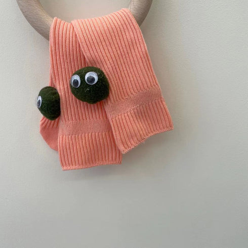 Big-eyed candy solid color socks