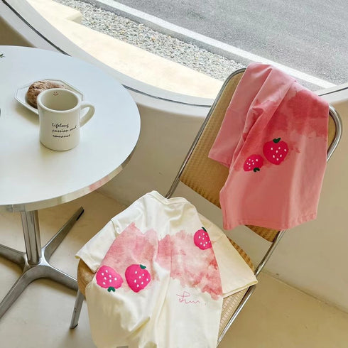 Tie Dyed T-shirt Short Sleeve Children's Casual Top