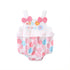 Summer New Baby Girl Thin Jumpsuit Baby Girl Sleeveless Condole Belt Triangle Bag Cute Cotton