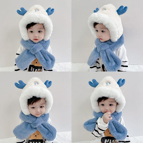 Children's Winter Hat Scarf Oneness