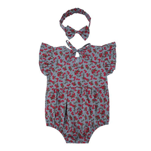 Baby girl jumpsuit fart suit