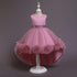 Flower-tailed dress dress piano performance unkempt dress princess dress