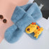 Children's Plush Scarf With Zoo Animal Decal