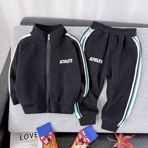 Boy's Spring and Autumn Two-Piece Set