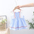 Girls Suspender Skirt 2022 Summer New Girls Summer Vest Dress Foreign Style Princess