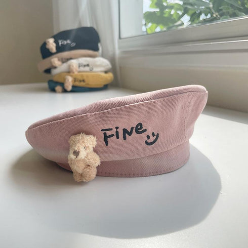 Autumn and winter cartoon cute baby beret 18.8-20.8 inches