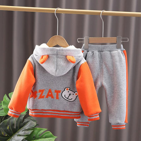 Baby Fall/Winter Cashmere Suit Two-Piece Set