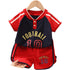 Summer short sleeve children's two-piece children's suit