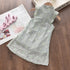 Summer sleeveless girl dress