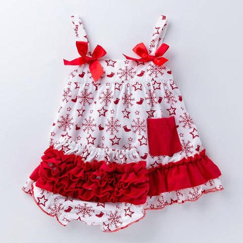 Girl's Strap Dress Set