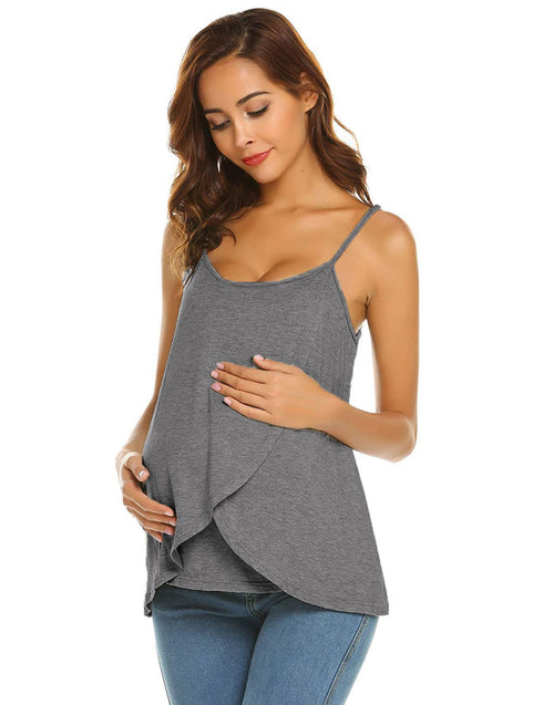 Summer Nursing Top for Pregnant Women