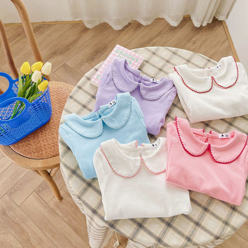 Girl's Long Sleeve Backing Shirt