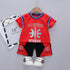 Summer children's clothing short sleeve suit two-piece set