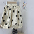 Summer Children's Set Girls Floret Shirt Polka Dot Skirt