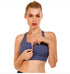 Zipper Sports Bra Running Shockproof Fitness Underwear Women's Beautiful Back Breathable Bra