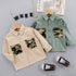 Spring and Autumn Children's Shirt Set Two-Piece Set