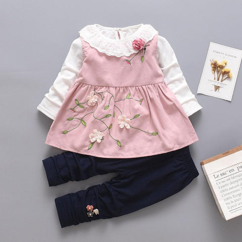 Girl's Foreign-style Suit