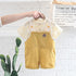 Children's Shirt Cotton Bear Shirt Suspender Pants Set