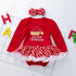 Christmas Baby Long Sleeve Ha Dress Jacket Climbing Dress Infant Festival Suit