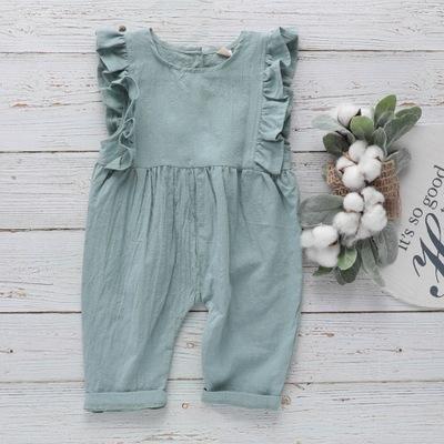 Sleeveless jumpsuit for children