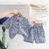 Boys short sleeve suit two-piece set