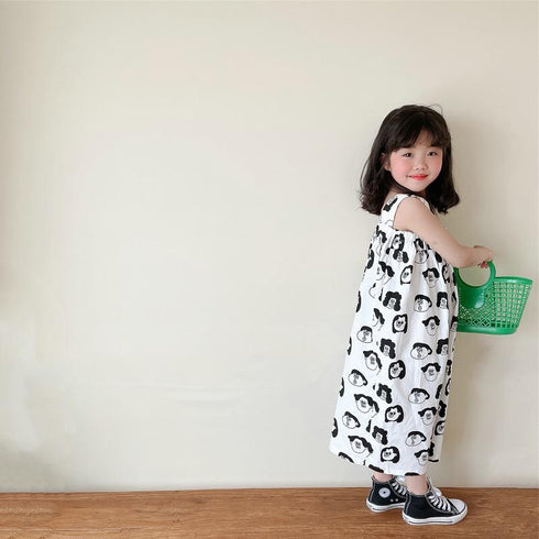 Girls' Cartoon Avatar Jumpsuit