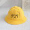 Baby Fisherman's Hat Bear Embroidered Sun Hat. Circumference 19 in. (48 cm)