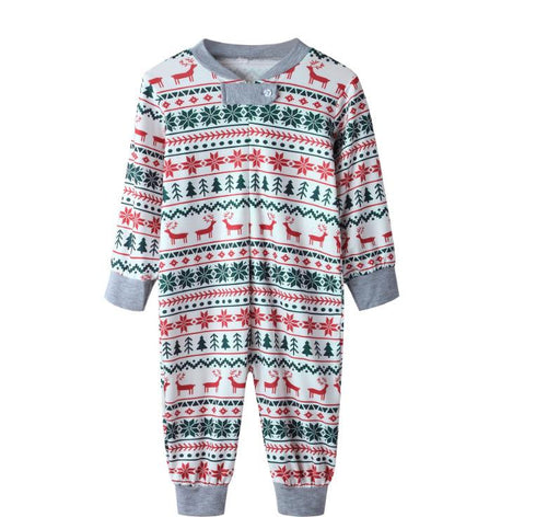 Parent-child clothing full home decoration Christmas parent-child home clothing suit