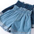 Girls' Summer Versatile Denim Shorts