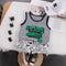 Boys summer suit vest two-piece set