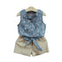 Summer children's set sleeveless vest and shorts two-piece set