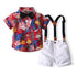 Children's Leaf Shirt Shorts Set