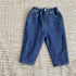 Children's winter plus velvet padded denim pants baby stretch denim leggings