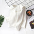 Baby Lotus Leaf Collar Lace White T-shirt