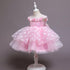 Princess Dress Wave Point Bow Full Dress