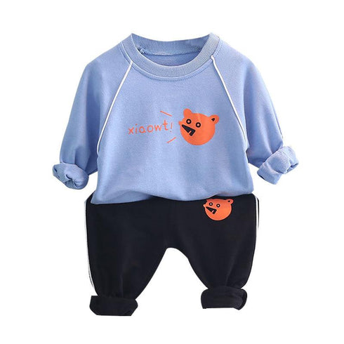 Boys spring and autumn suit two-piece set
