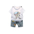 Boys' Summer Dress Cartoon Set