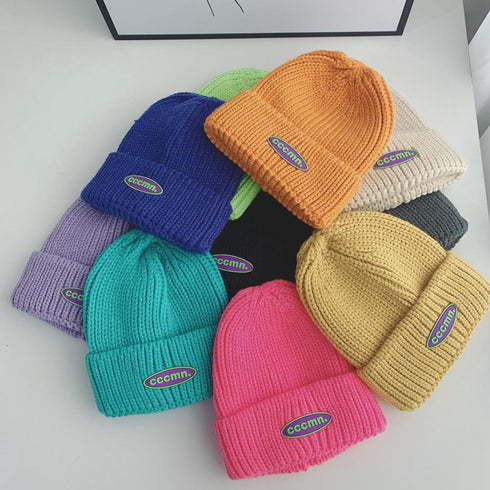 Autumn and winter Joker warm wool hat 21.2-22.8 inch