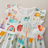 Summer Girl's Cartoon Print Dress