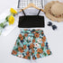 Summer Girls Sling Shorts Set