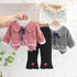 Autumn girls long sleeve three-piece set