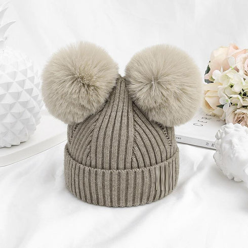 Children's Hat Warm Knitted Hat for Autumn and Winter