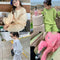 Girls' Spring And Autumn Comfort Suit