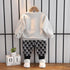 Spring and Autumn Boys Long Sleeve Two-Piece Set