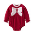 Baby Fall Clothes Climbing Clothes Sweet Baby Girl Triangle Ha Jumpsuit