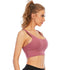 Young Women's New Sports Underwear Women's Multi-strap Cross Back Shock Absorption Sports Yoga Bra